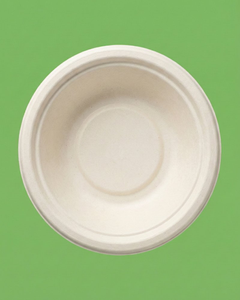 240ml Bagasse Soup Bowl - Eco-Friendly Compostable Bowl