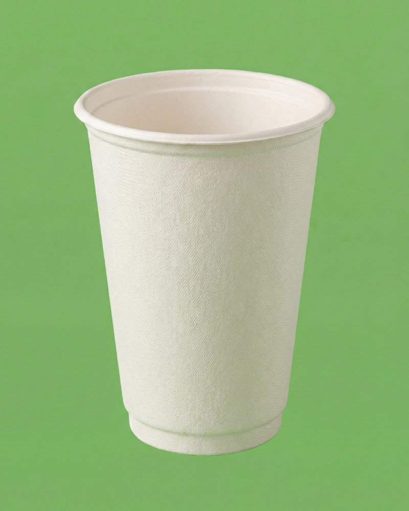 20oz Bagasse Cold Cup - Eco-Friendly Compostable Beverage Cup
