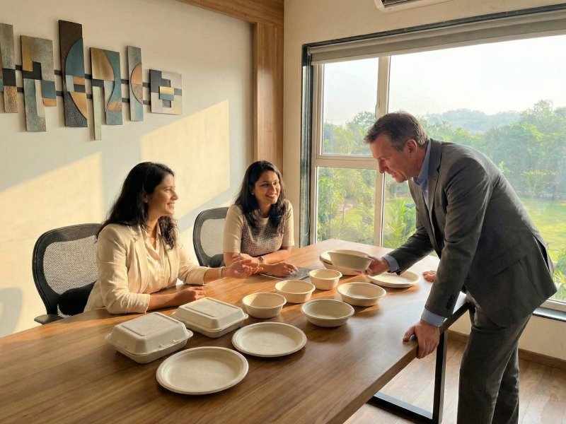 Bagasse Food Packaging - Eco-friendly tableware products