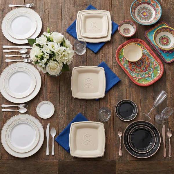 Event Specific Bagasse Products for Weddings and Corporate Events - Eco-Friendly